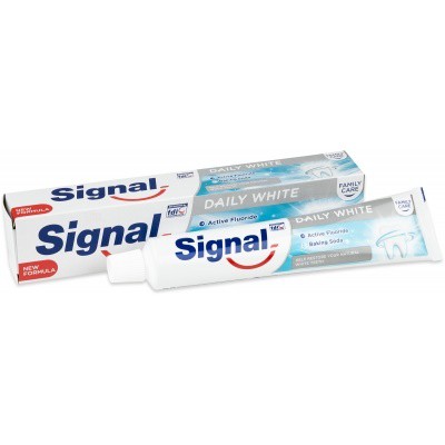 ZP Signal Daily White 75ml | Kosmetické a dentální výrobky - Dentální hygiena - Zubní pasty